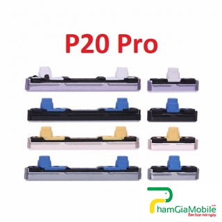 Nút Nguồn Ngoài Vỏ Huawei P20 Pro Điều Chỉnh Âm Lượng Nhựa Bên Sườn Original Power Button + Volume Control